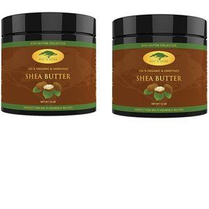 2- African Shea Butter Raw Organic Unrefined Healing Body Butter for Face & Body